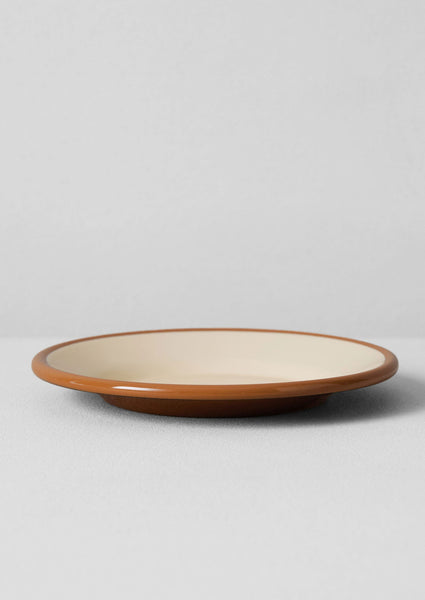 Enamel Plate Cumin Cream
