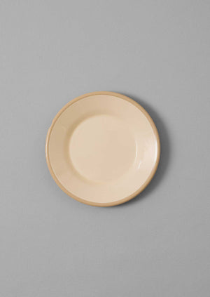 Enamel Plate | Putty/Cream