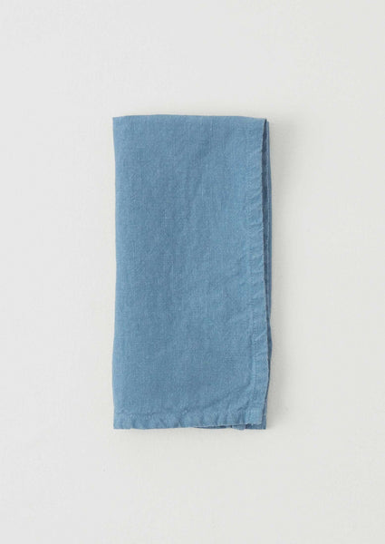 Washed Linen Napkin Fjord