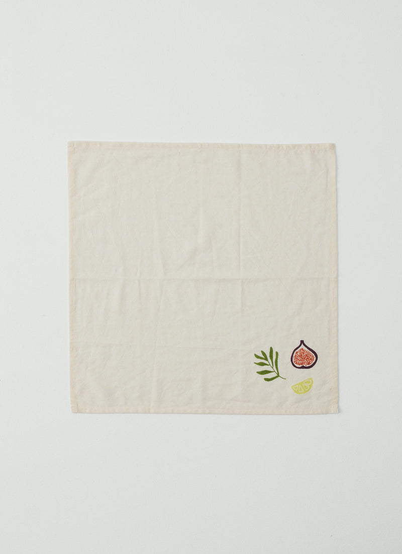 Cotton Linen Napkin | Fig