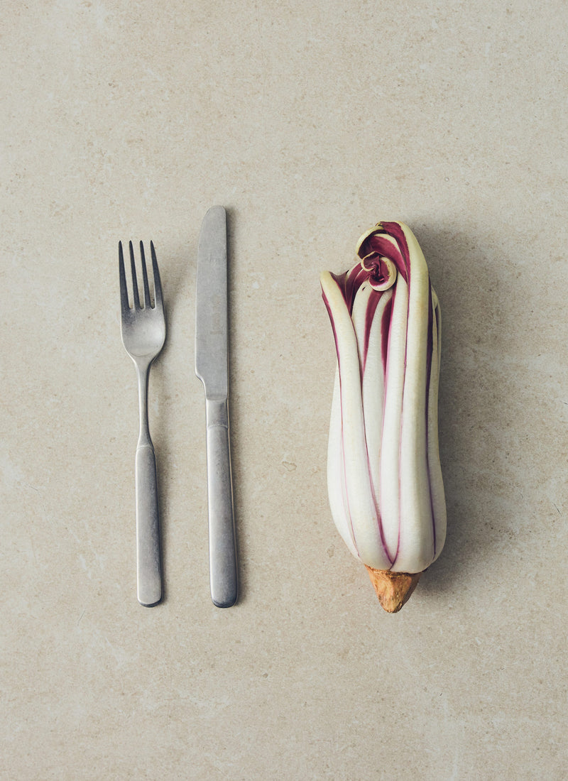 Osteria Stonewashed Cutlery Set | Silver