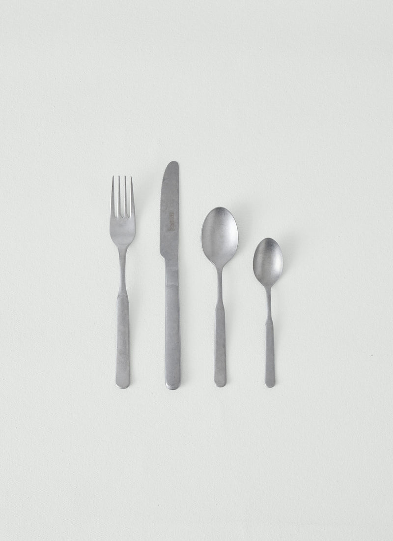 Osteria Stonewashed Cutlery Set | Silver