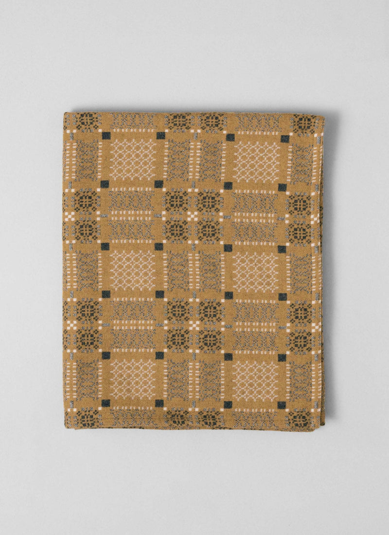 Melin Tregwynt Welsh Blanket | Mead/Ash