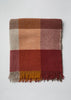 Klippan Colour Block Wool Blanket | Mulberry/Honey/Birch