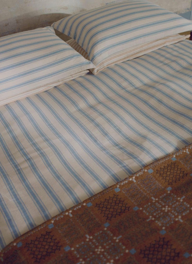 Melin Tregwynt Welsh Blanket | Rust/Topaz