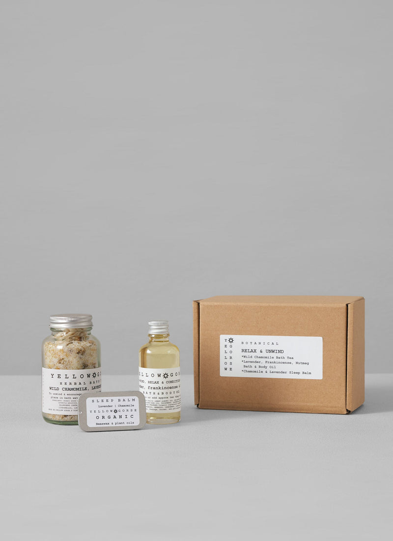 Yellow Gorse Relax And Unwind Gift Set | Relax/Unwind