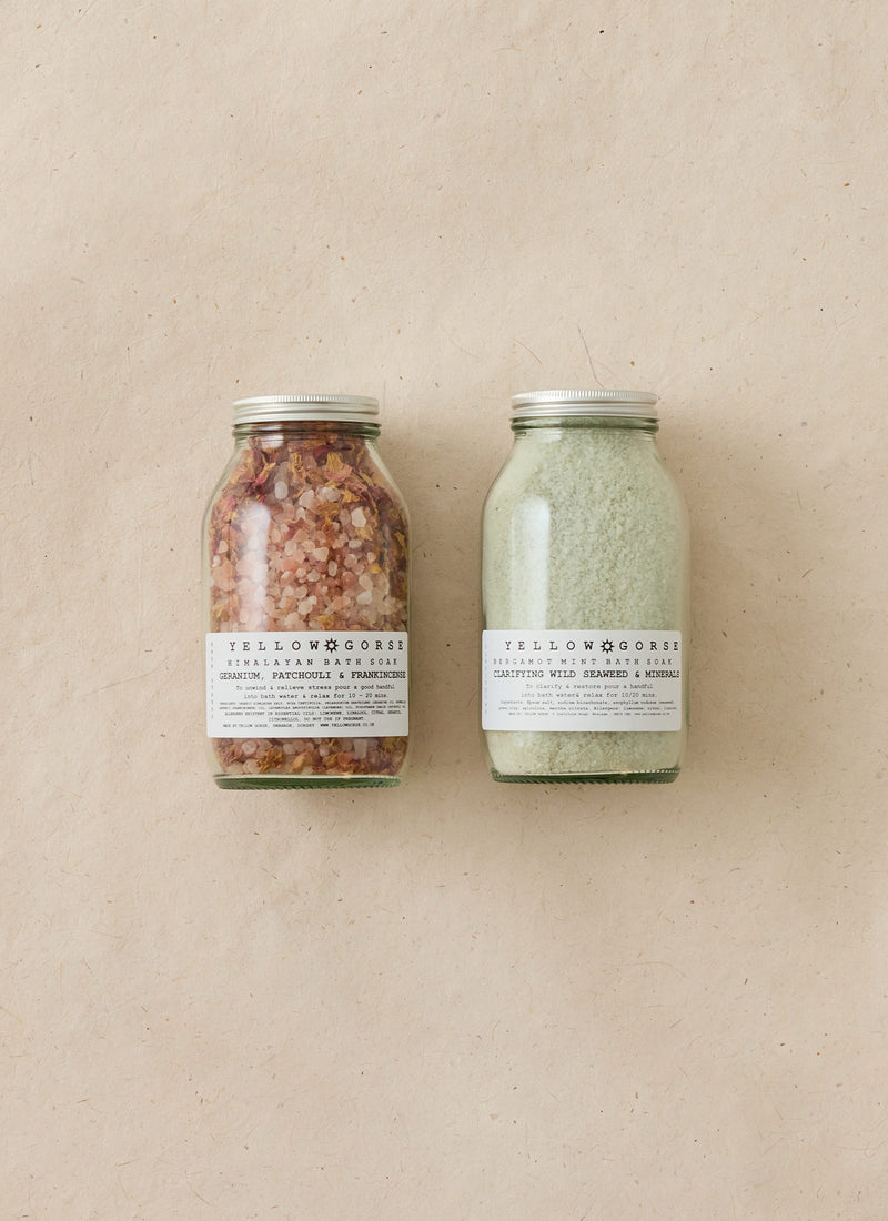 Yellow Gorse De-stress Himalayan Bath Soak | De-Stress