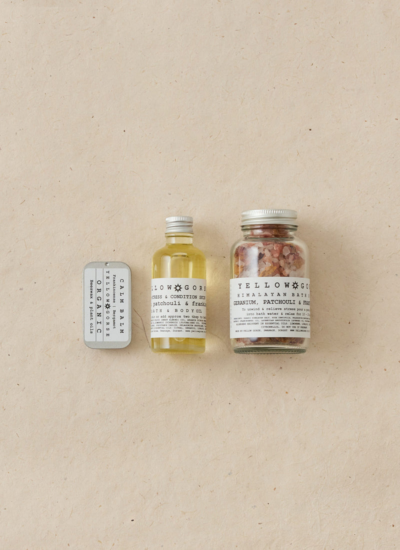 Yellow Gorse De-Stress and Balance Gift Set | De-Stress