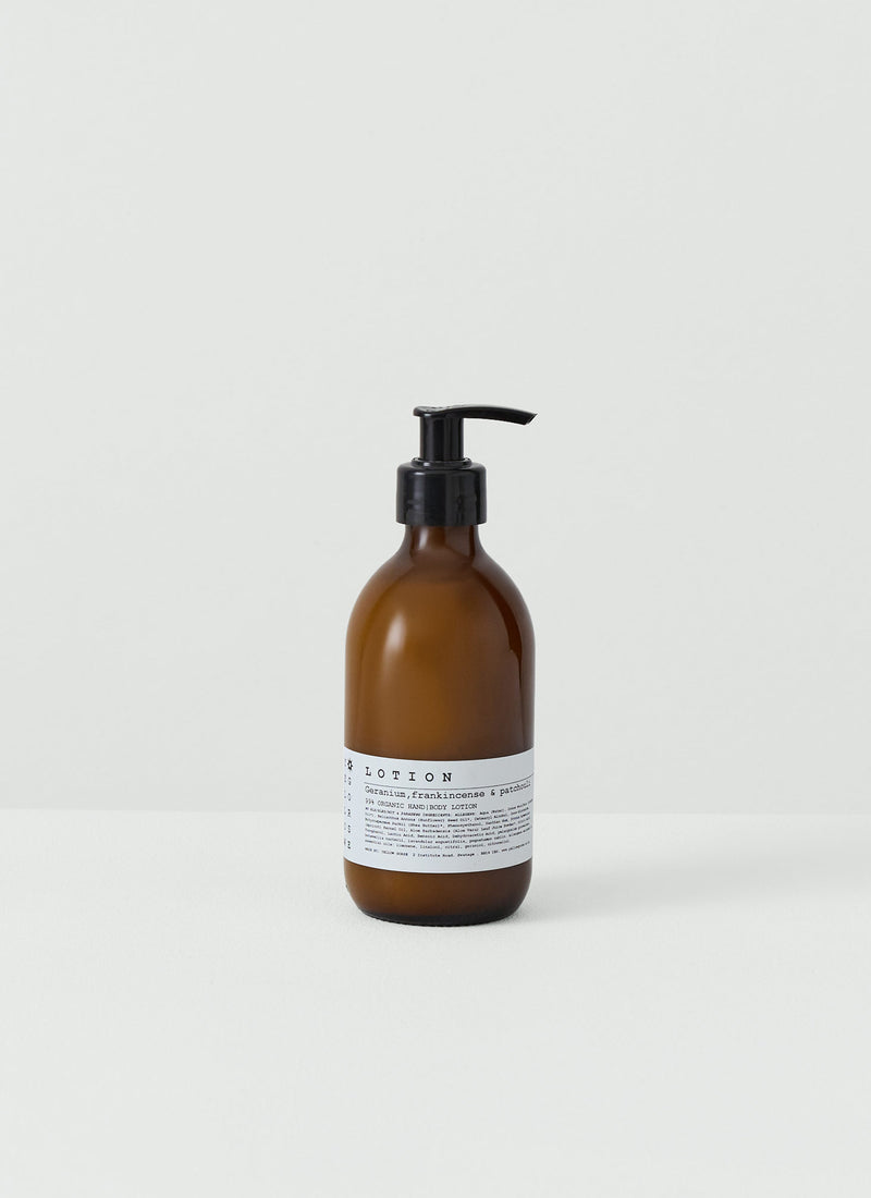 Yellow Gorse Organic Lotion | Geranium/Frankincense/Patchouli