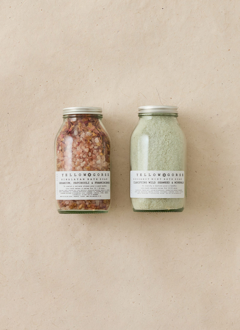 Yellow Gorse Bergamot Mint Bath Soak | Bergamot/Mint