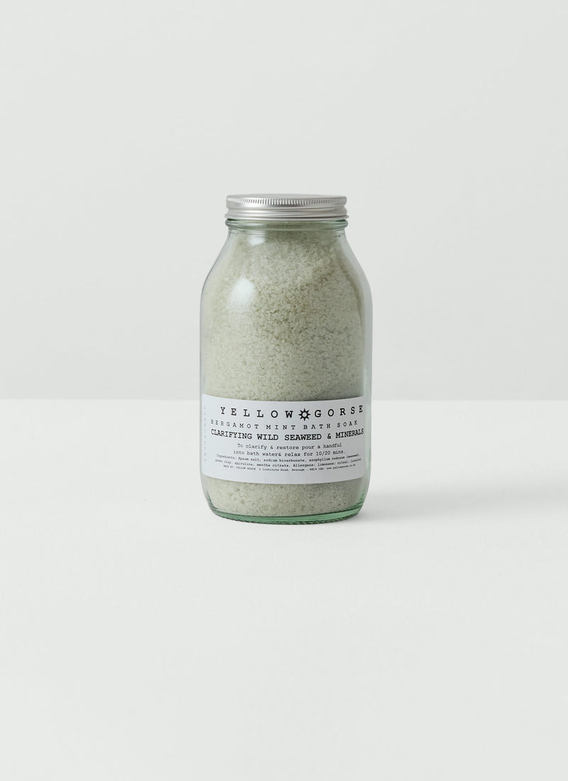 Yellow Gorse Bergamot Mint Bath Soak | Bergamot/Mint