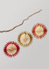 Hanging Dip Dyed Paper Rosette Set | Multi
