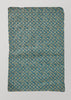 Lantern Print Lokta Wrapping Paper | Petrol Blue/Gold