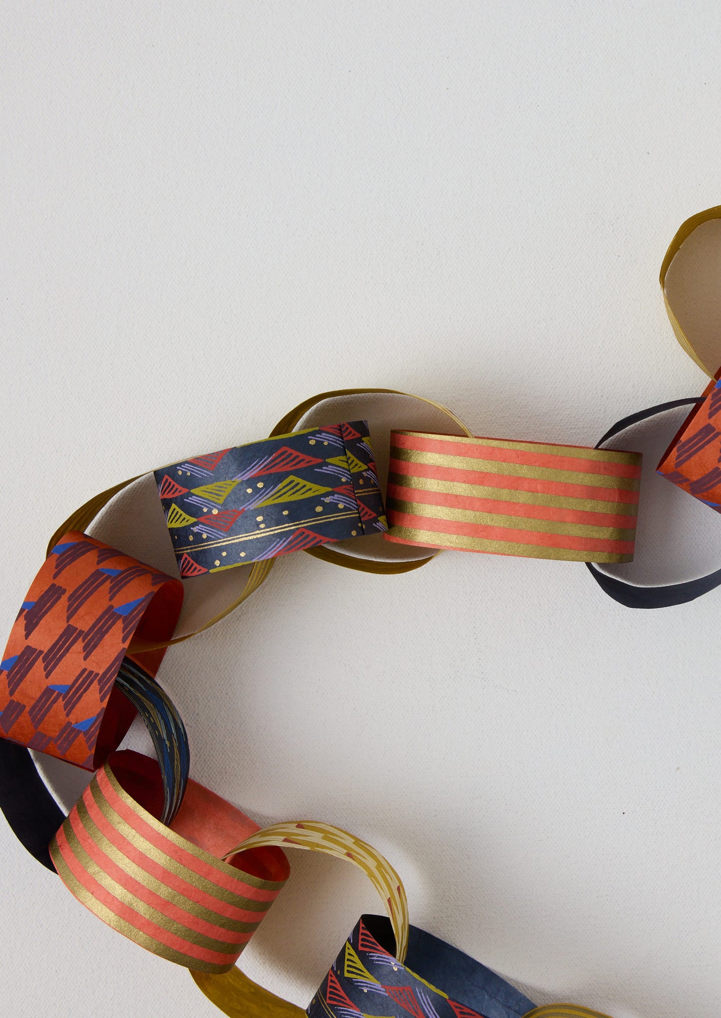 Lokta Paper Chain Kit | Multi