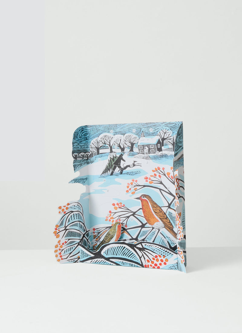 Angela Harding Bringing Home The Tree Advent Calendar | Multi