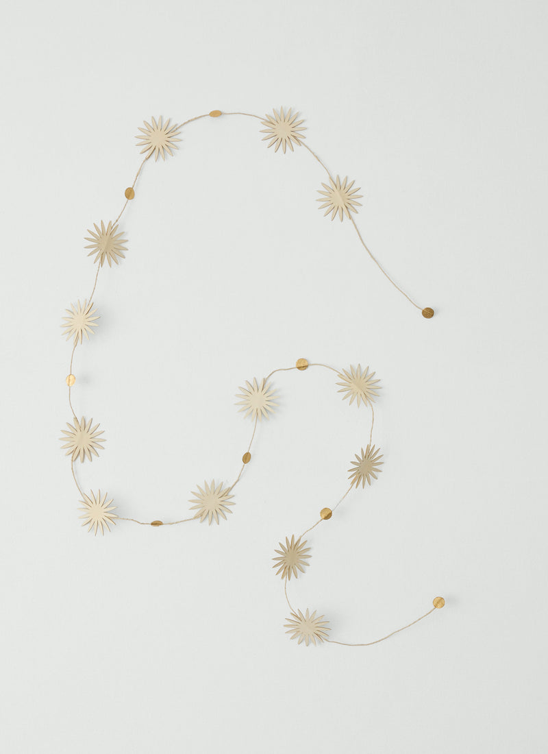 Petal Paper Tinsel | Natural/Gold
