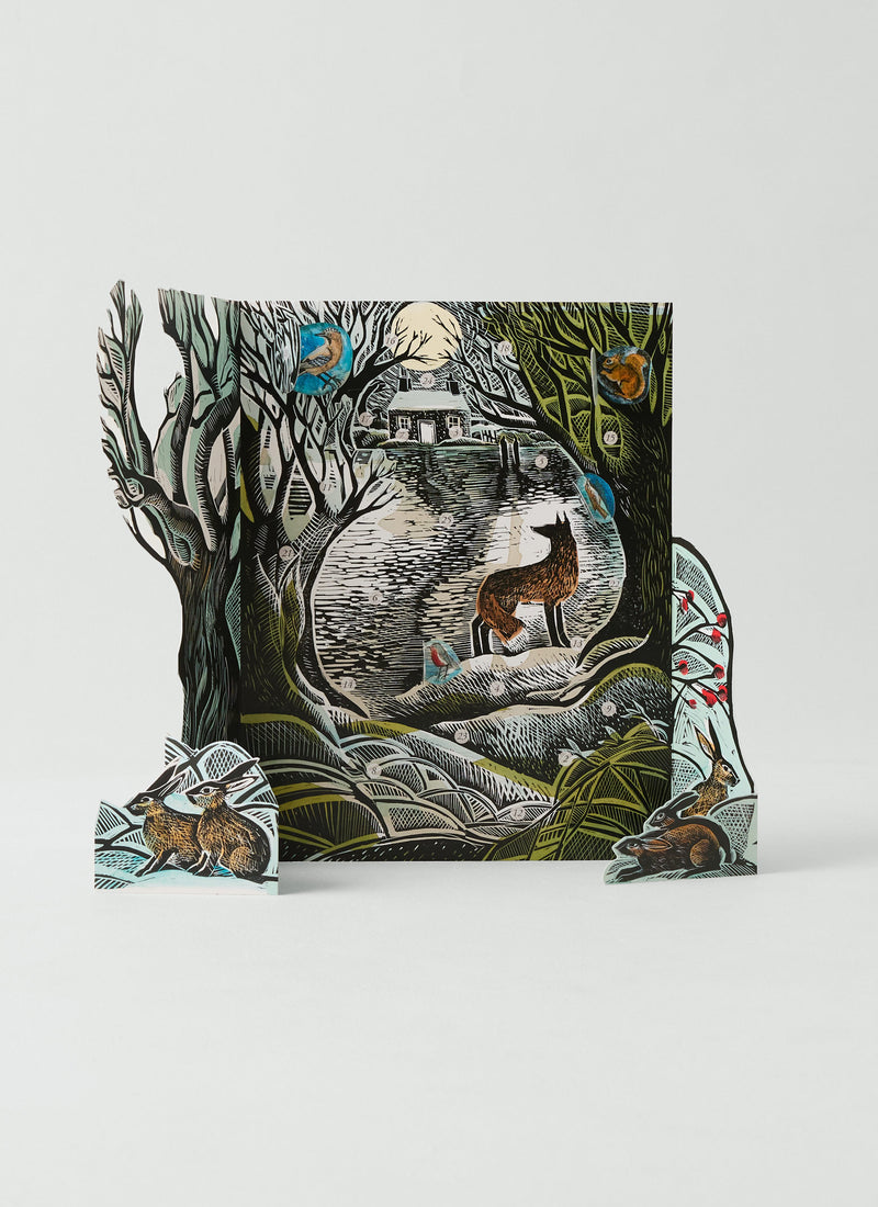 Angela Harding Midnight Fox Advent Calendar | Multi