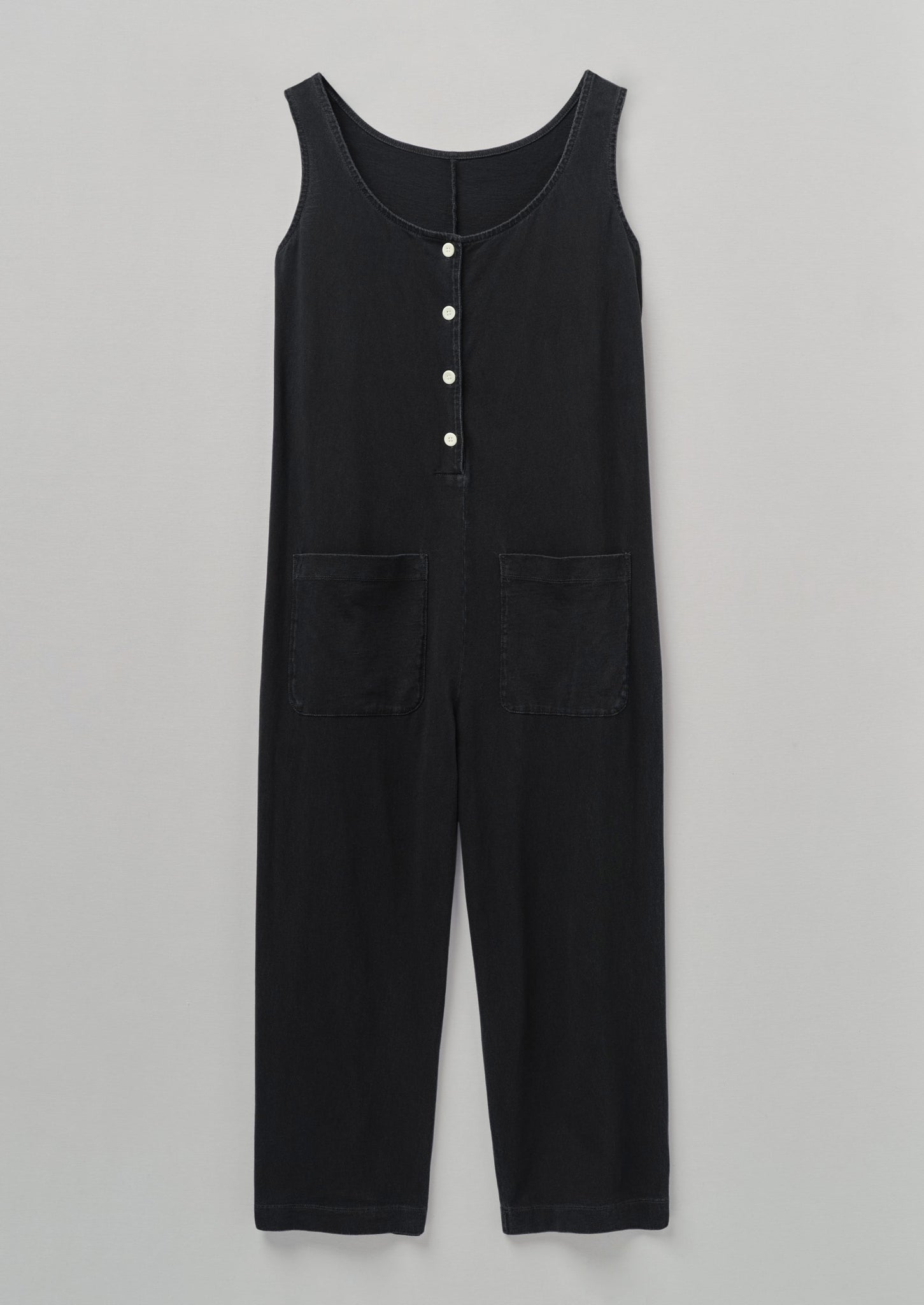 Lydia Jersey Jumpsuit | Washed Black