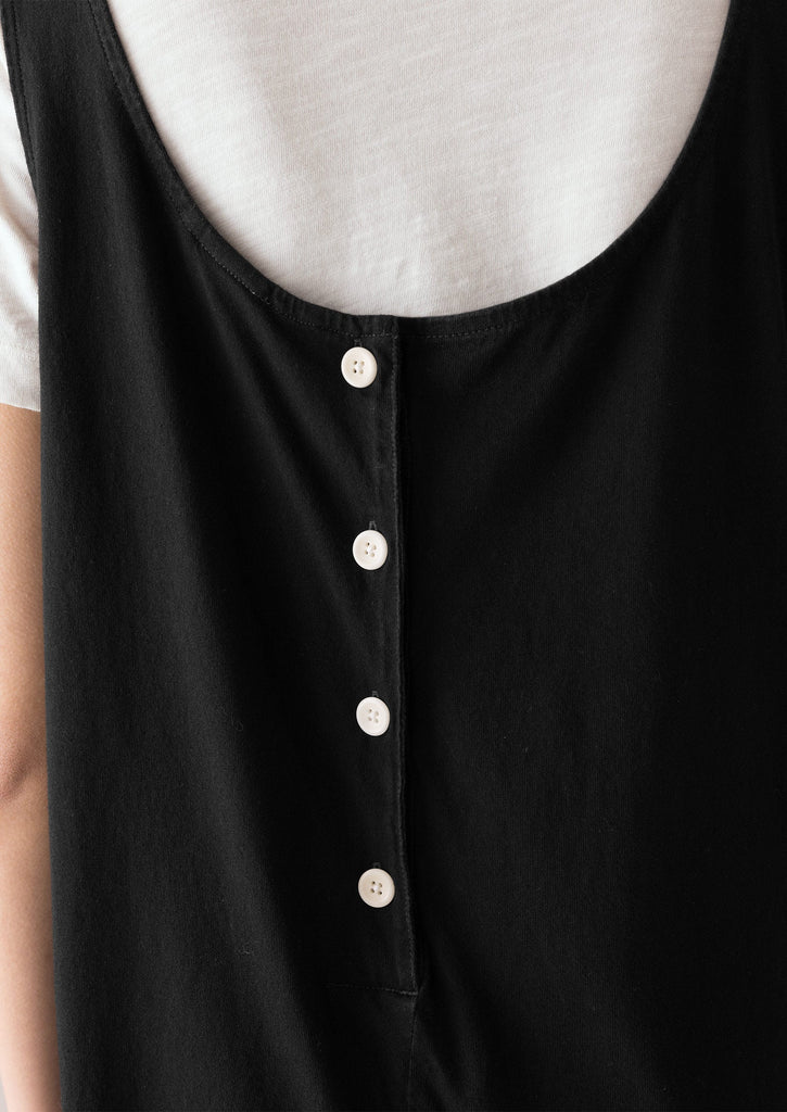 Lydia Jersey Jumpsuit Washed Black TOAST