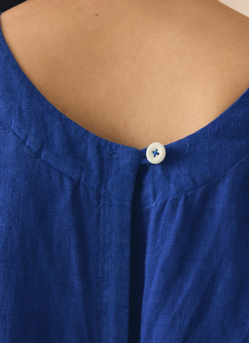 Garment Dyed Linen Scoop Back Jumpsuit Carmine Blue TOAST garment-dyed-linen-scoop-back-jumpsuit-carmine-blue-toast