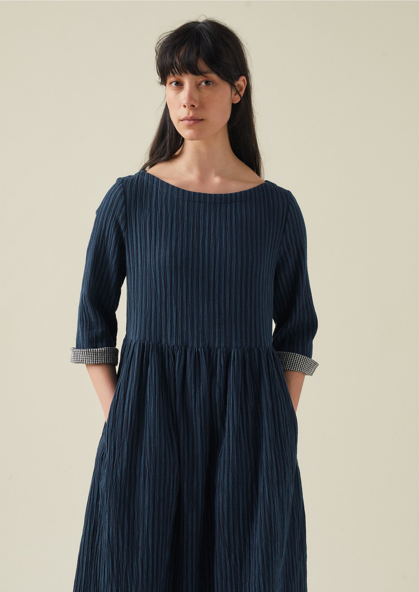 Crinkle cotton on sale dress