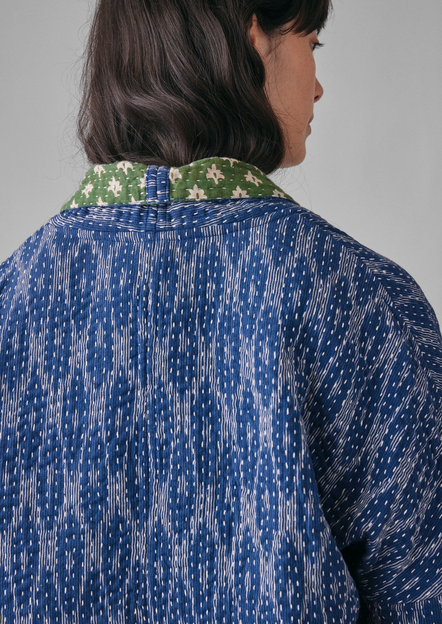 Ikat Kantha Jacket Reds TOAST
