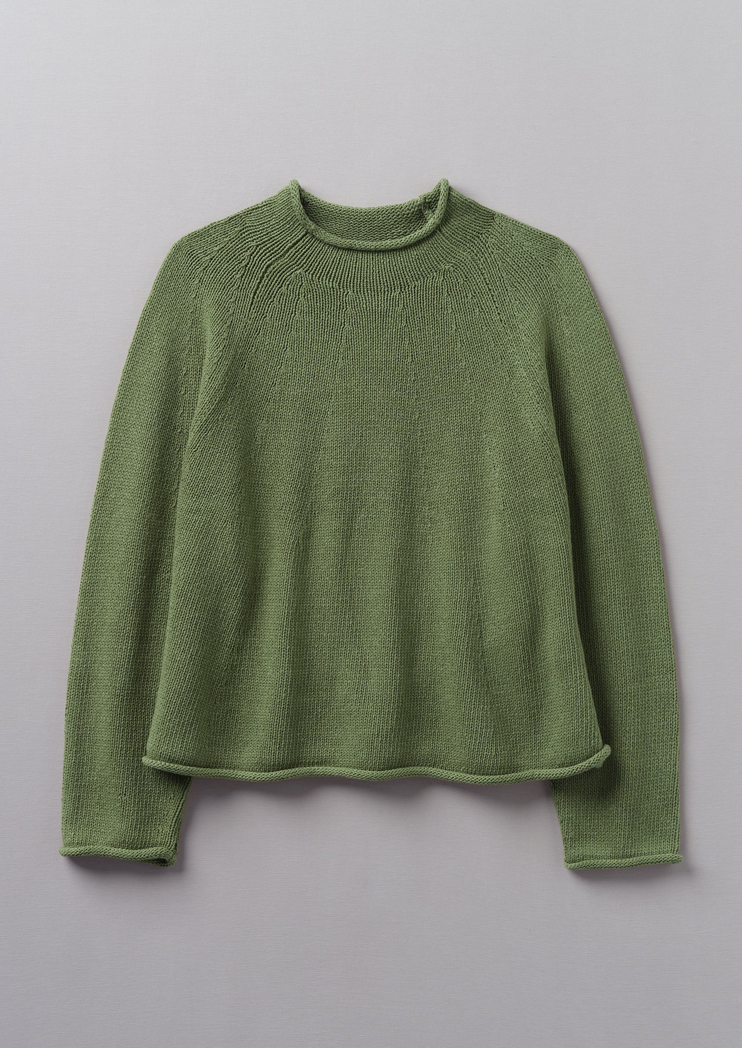 Cotton Linen Easy Sweater | Garden Green | TOAST