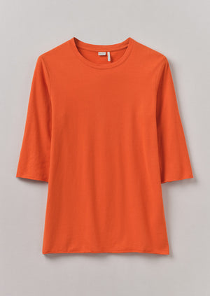 Cotton Half Sleeve Lounge Tee | Red Chilli