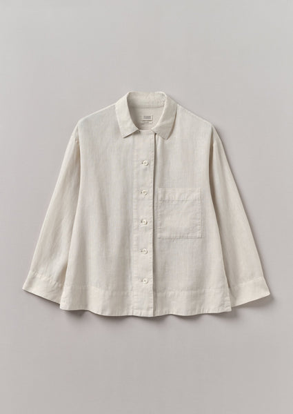 Garment Dyed Linen Shirt Oat