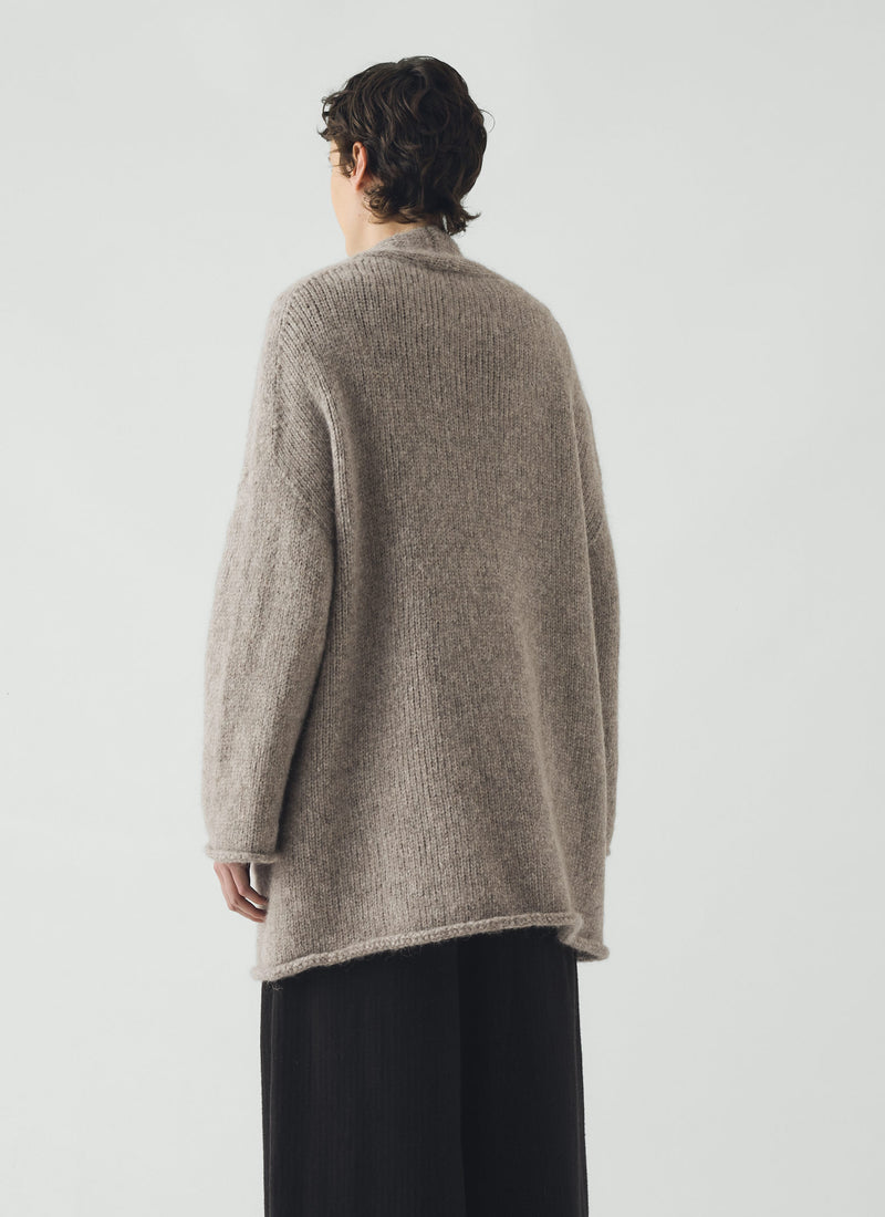 Lofty Alpaca Cardigan | Stone