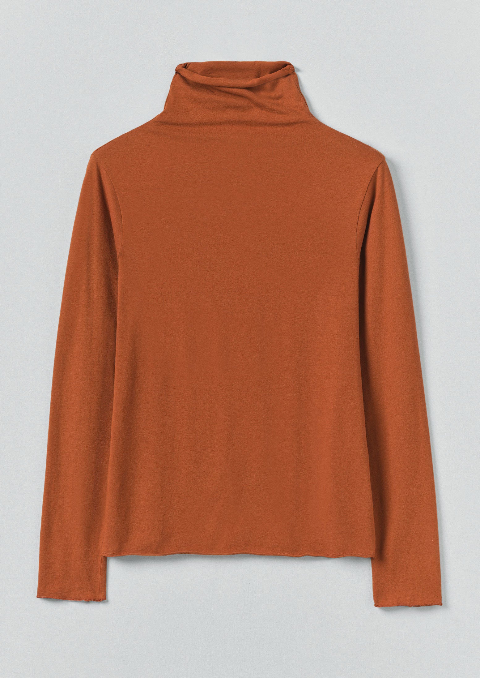 High Neck Soft Cotton Tee | Pebble Moon