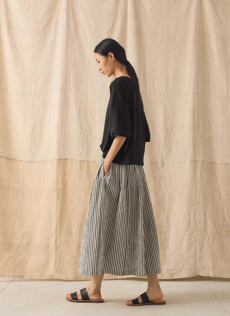 Cotton Hemp Jersey Tee | Slate