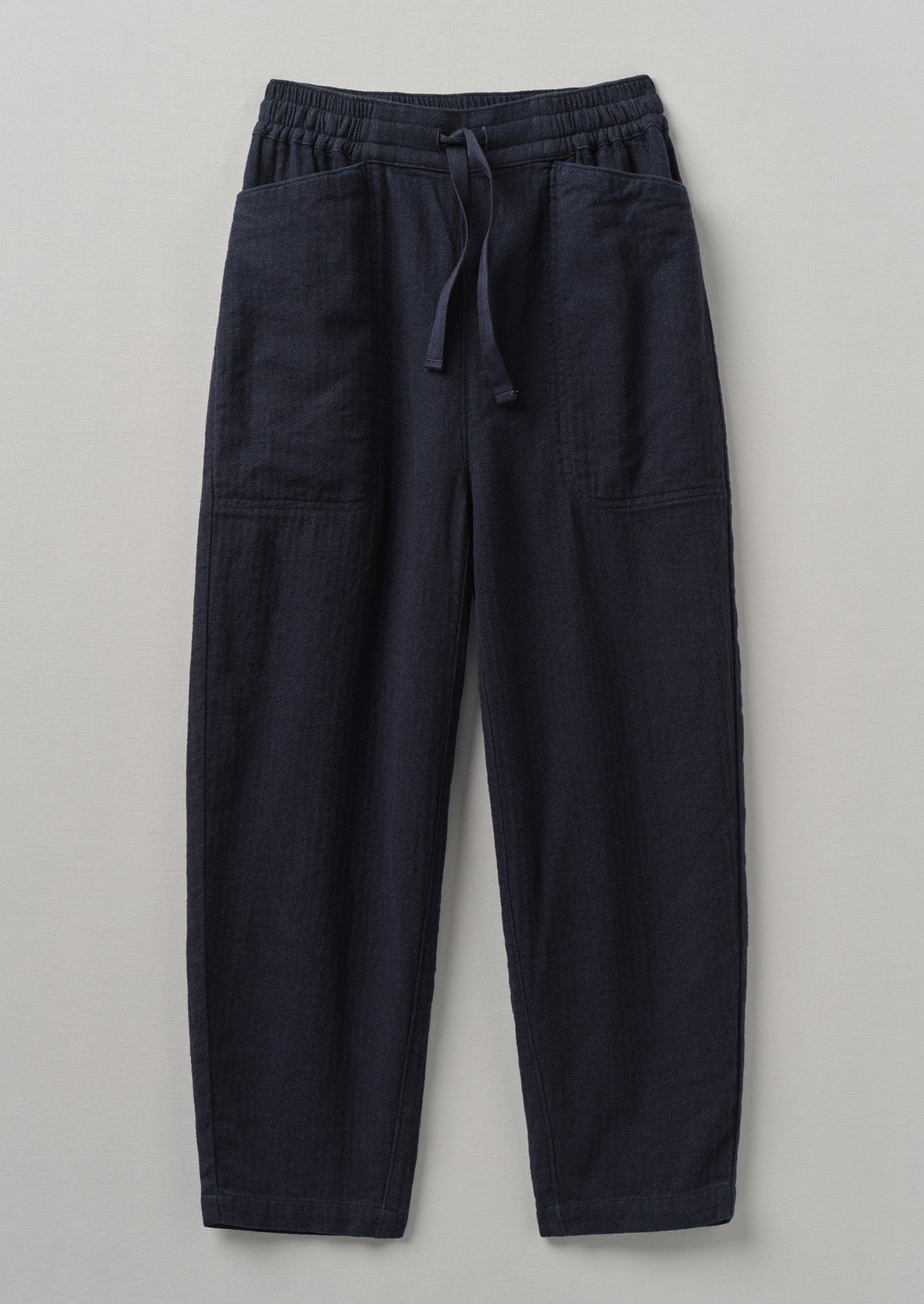 Brushed Cotton Crop Trousers