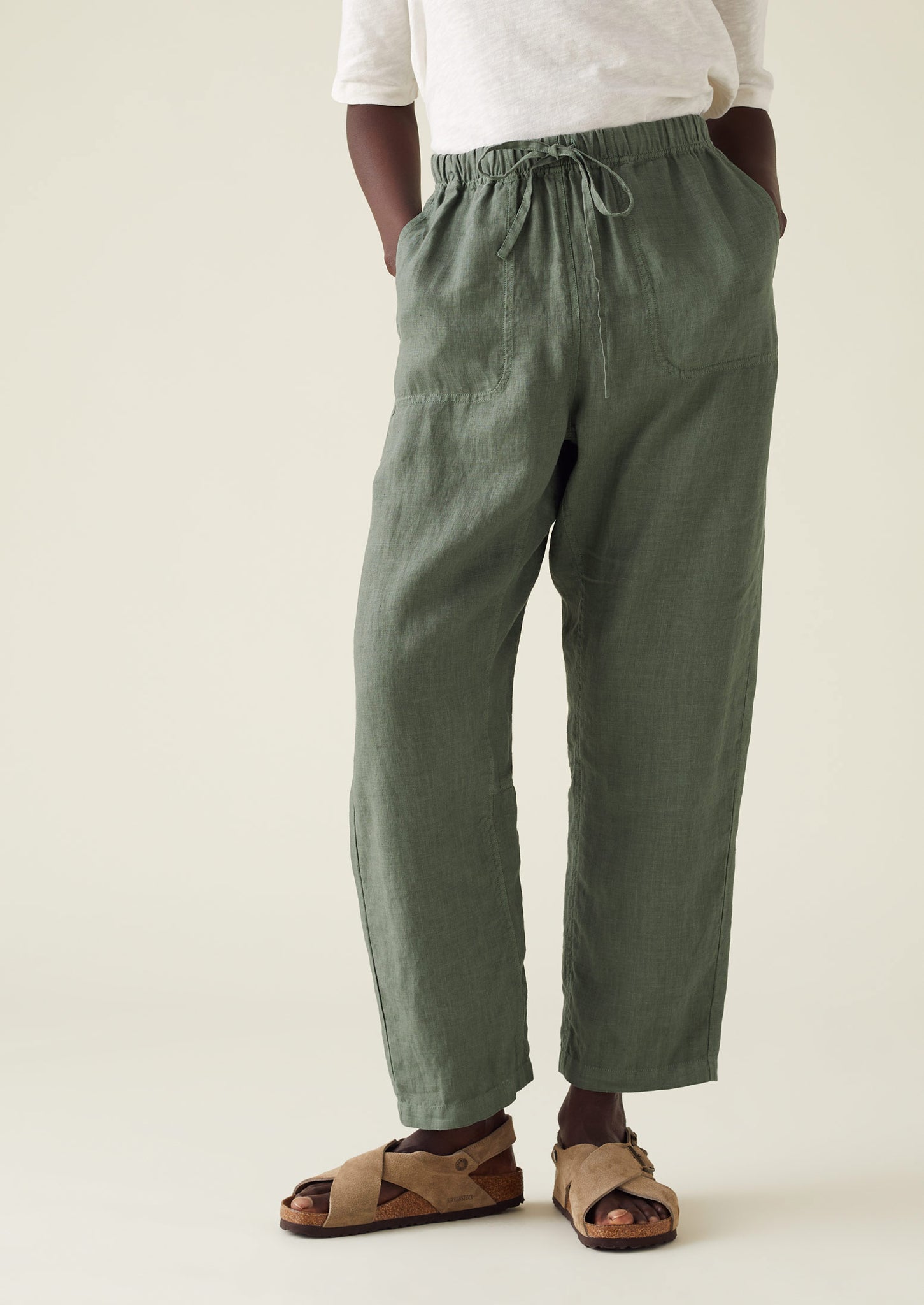 Buy Valletta Pants Linen Pants Grey Linen Trousers Suit Online in India   Etsy