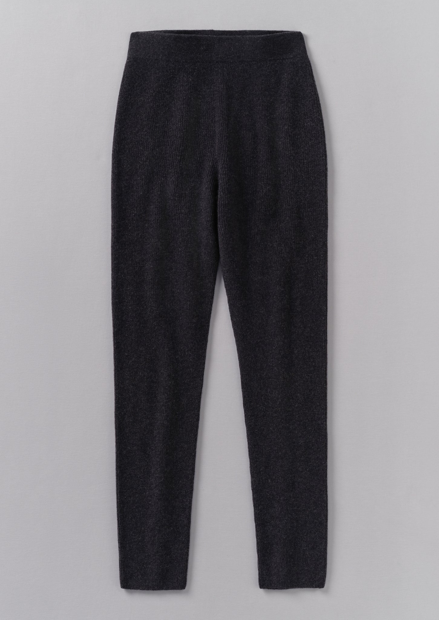 Cashmere Slim Leg Trousers Charcoal TOAST