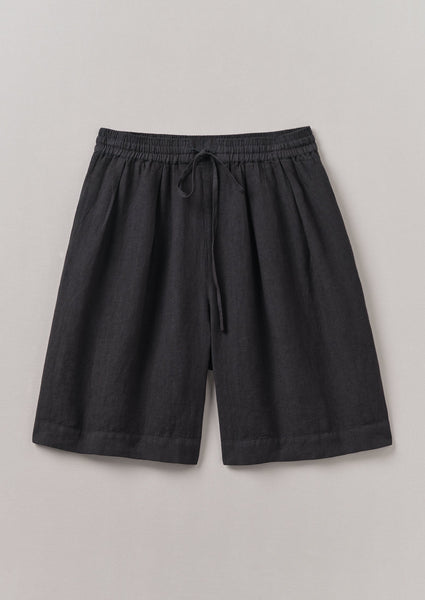 Garment Dyed Drawstring Shorts Pepper