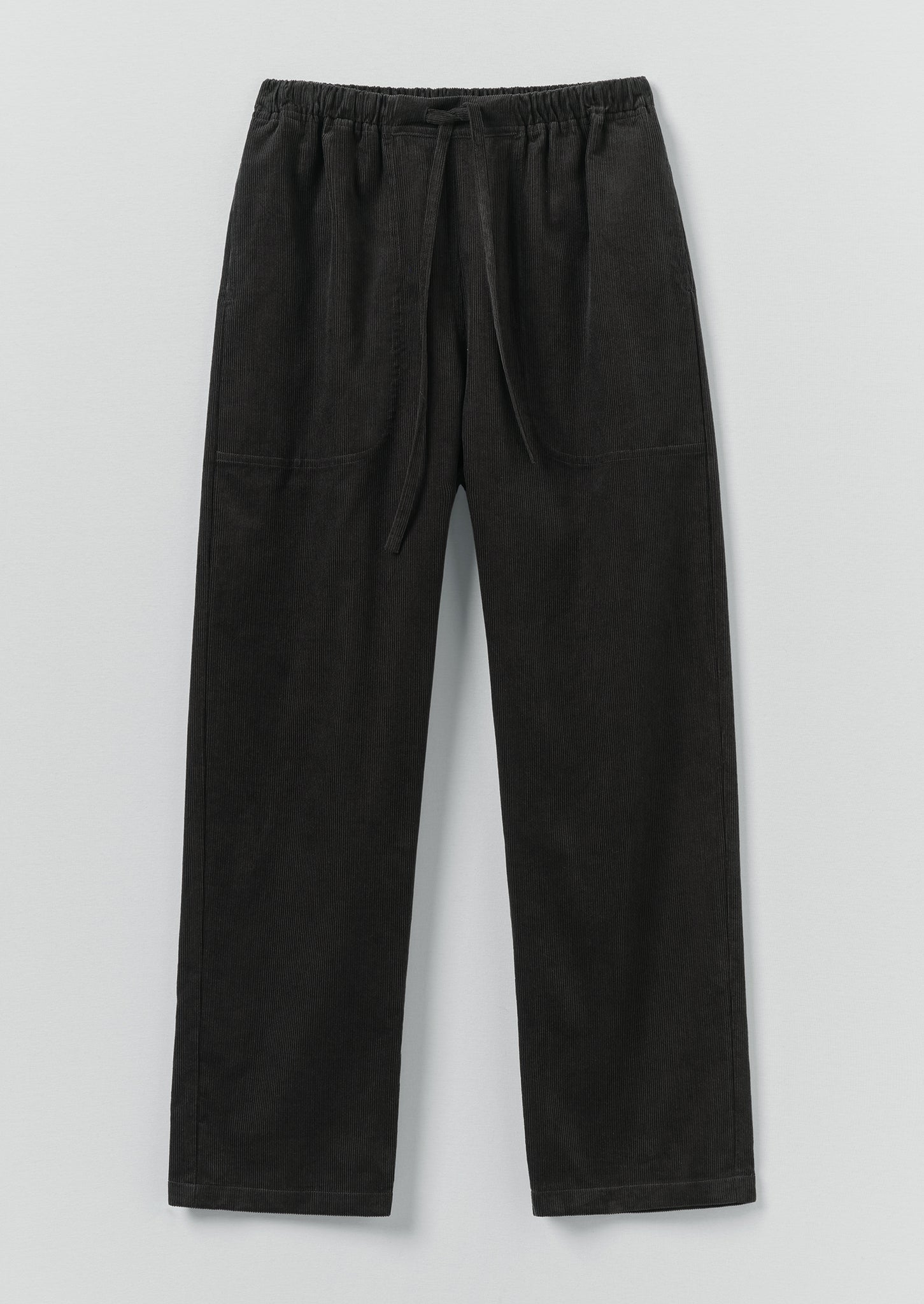 Suki Organic Cord Trousers | Charcoal