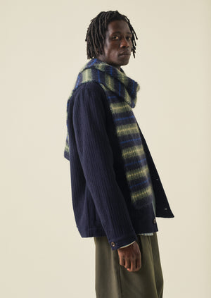 Lofty Stripe Scarf | Blue Multi
