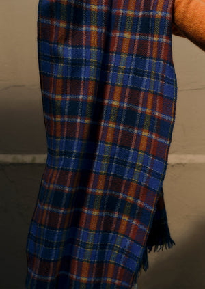 Moismont Wool Scarf | Navy Blue