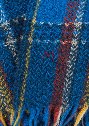 Moismont Wool Scarf | Navy Blue