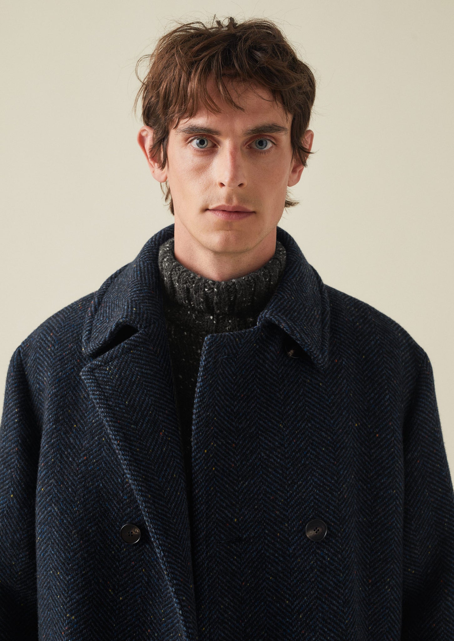 Mens wool overcoat double breasted shop