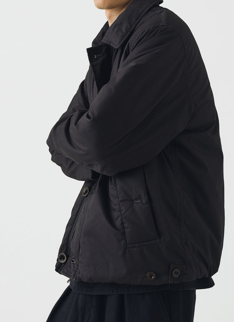 Padded Cotton Twill Jacket | Peat