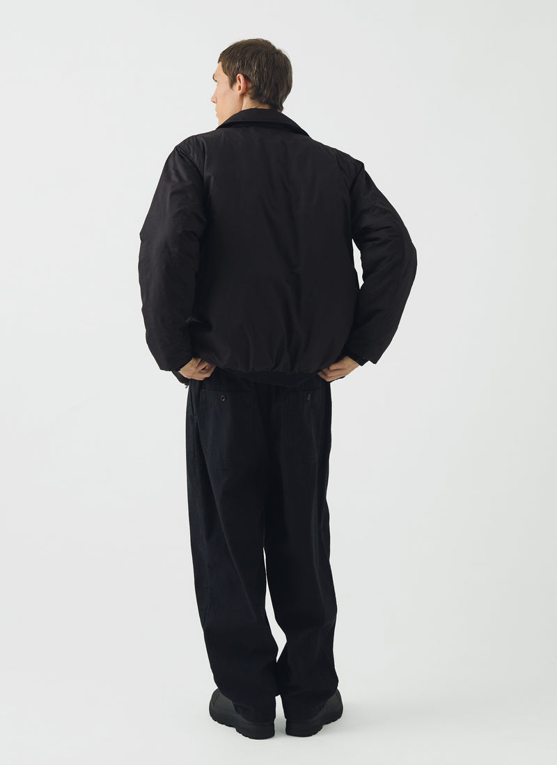 Padded Cotton Twill Jacket | Peat