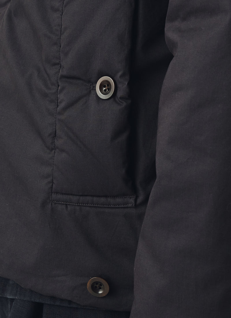 Padded Cotton Twill Jacket | Peat