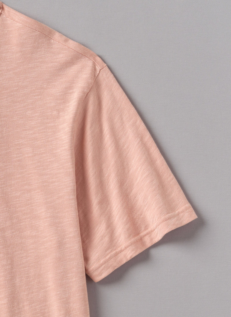 Theo Organic Cotton Short Sleeve Tee | Nectar Pink
