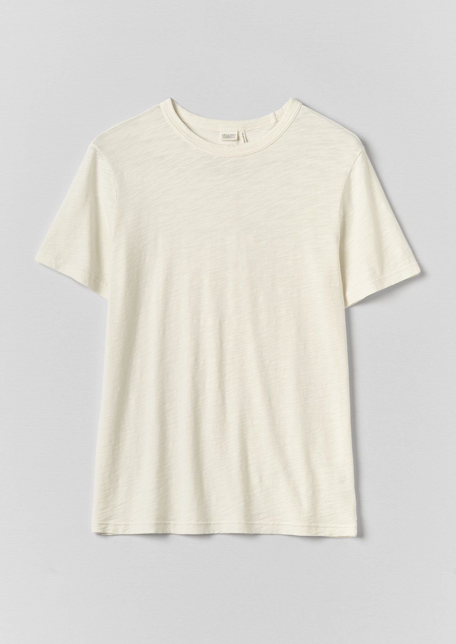 Theo Organic Cotton Short Sleeve Tee | Chalk