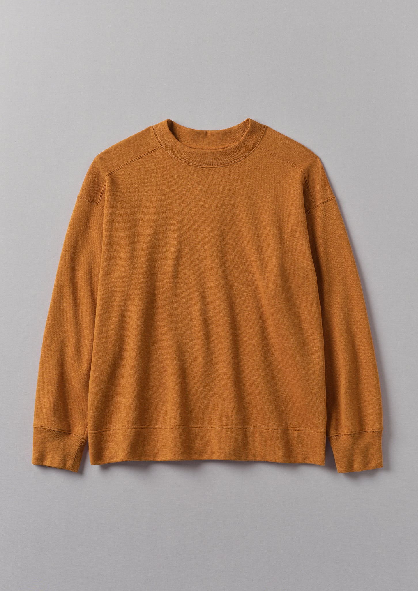 Dropped Shoulder Loopback Jersey Sweatshirt | Wild Carrot