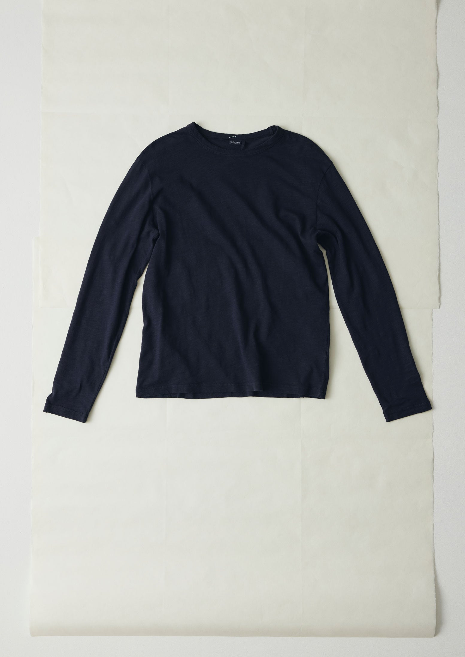 Frank Cotton Long Sleeve Tee | Prussian Blue | TOAST