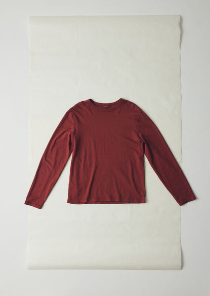 Frank Cotton Long Sleeve Tee Braeburn
