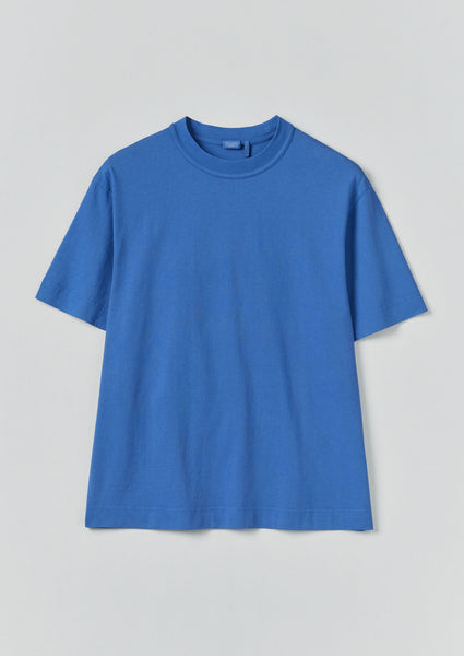 Cotton Relaxed Tee Azure